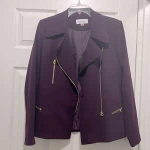 Purple CK Jacket/Blazer